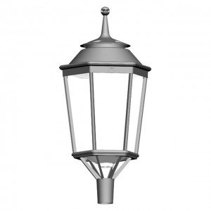 Redesigned anti-vandal lantern